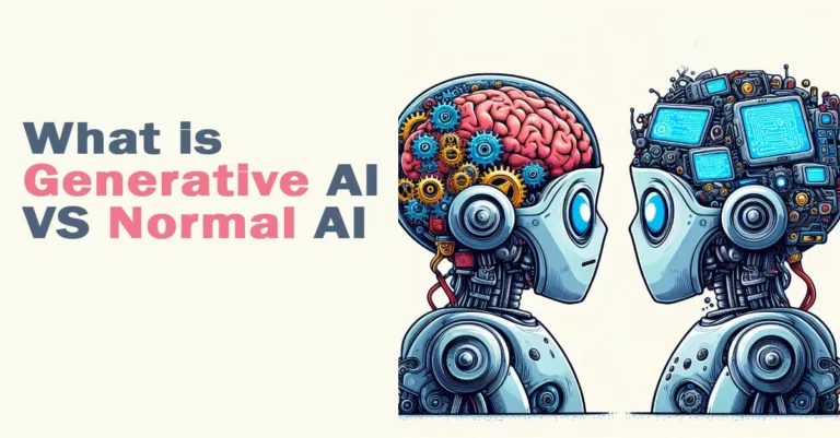 what is generative ai vs normal ai