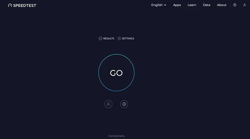 A screenshot of an internet speed test result, with the upload speed highlighted to show its importance for Twitch streaming.