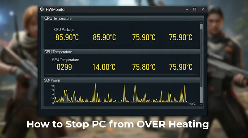 how to stop pc from overheating