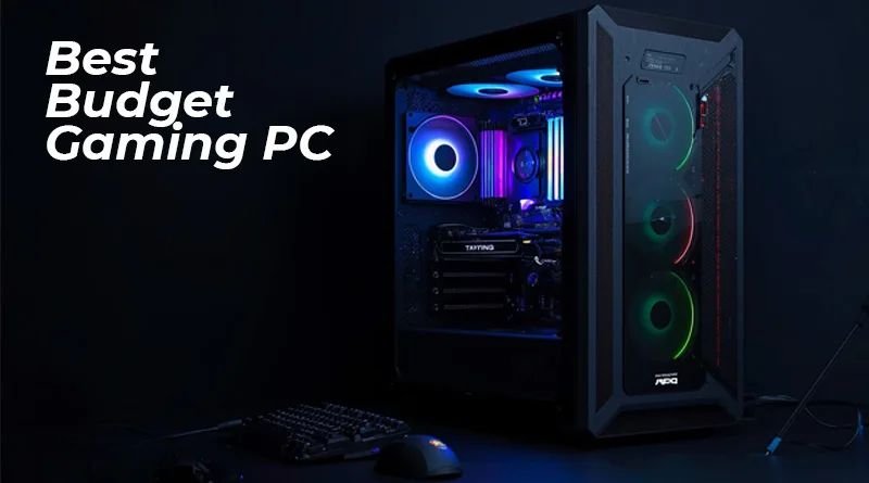 A guide to the best gaming pc under $600, showing a capable and affordable gaming setup