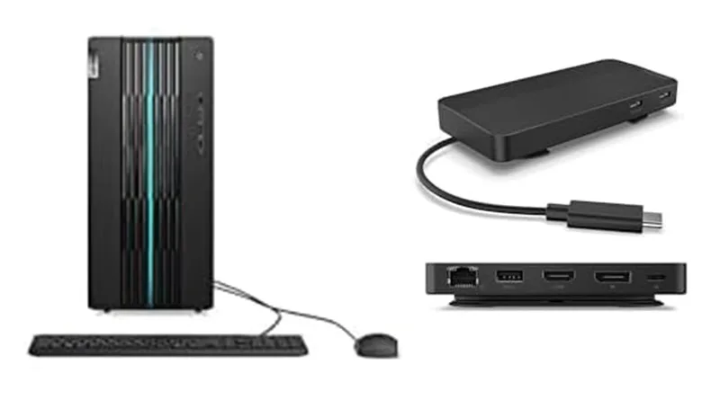The Lenovo IdeaCentre Gaming 5i, a sleek and reliable pre-built gaming PC for under $1000.