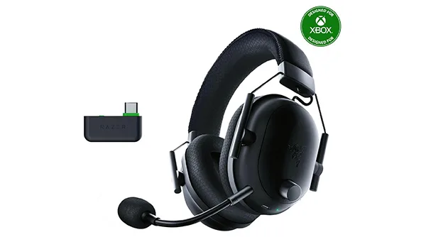 The lightweight Razer BlackShark V2, a top choice among the best gaming headsets for streaming for competitive FPS players.