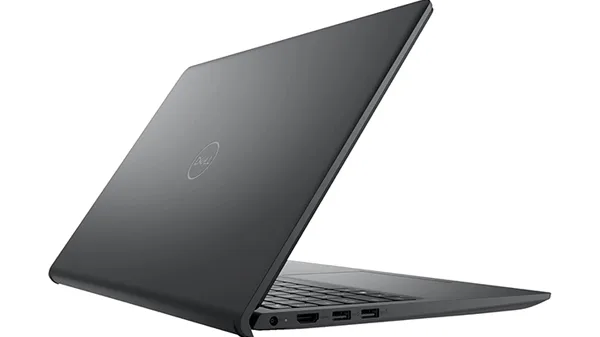 The redesigned Alienware m16 R2 high-performance gaming laptop in stealth mode on a professional-looking desk.