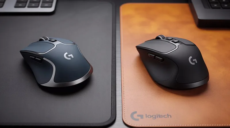 A lineup of the best Logitech wireless mouse models for 2025, showing the G Pro X Superlight 2 and the MX Master 3S.