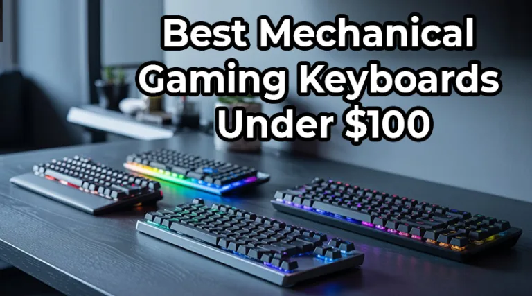 A lineup of the best mechanical gaming keyboards under $100 for 2025, including models from SteelSeries and Razer.