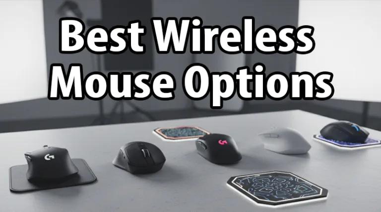 A lineup of the best wireless mouse options for 2025, including models from Logitech and Razer for gaming and work.