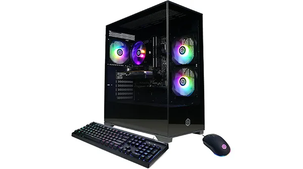 The CyberPowerPC Gamer Master, the best value pre-built PC under $1500 with a Ryzen 7 CPU.