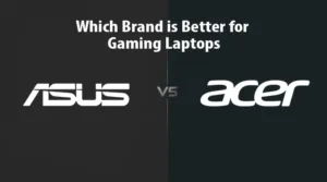 Side-by-side comparison of the Acer Predator logo and the ASUS ROG logo, signifying the Acer vs Asus competition in gaming.
